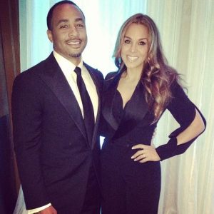 Terrell Fletcher with his wife, Sheree Zampino
