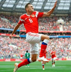 Denis Cheryshev, Russian football player