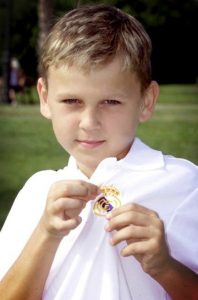 Denis Cheryshev's childhood photo
