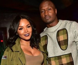 Kirk Frost with his wife, Rasheeda