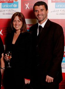 Roy Keane with his wife, Theresa Doyle