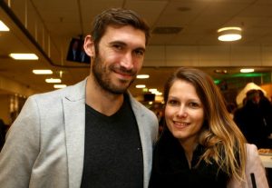 Stefan Reinartz with his wife, Gianna Reinartz