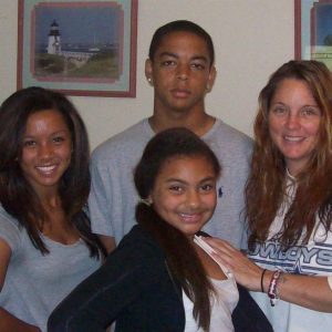Brittany Renner with her family