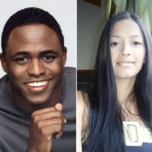 Diana Lasso with her ex-husband