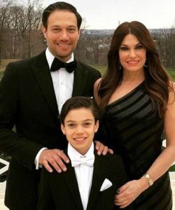 Ronan Anthony Villency with his parents