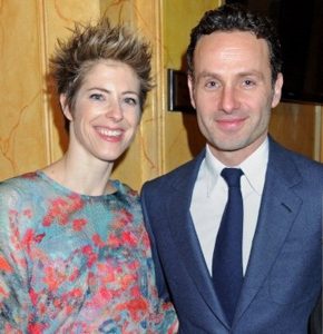 Gael Anderson and her husband