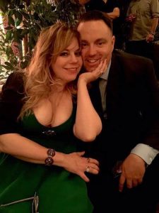 Kirsten Vangsness with her boyfriend