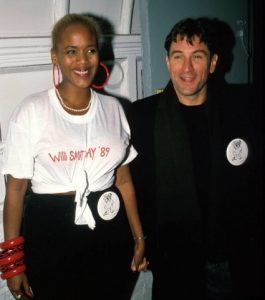 Toukie Smith with her husband