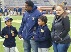 Rebkah Howard with her family