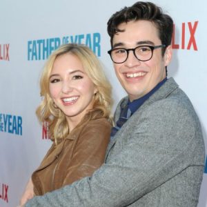 Joey Bragg with his girl friend Audrey Whitby