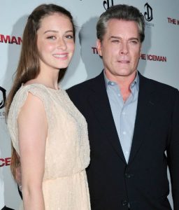 Karsen Liotta with her dad