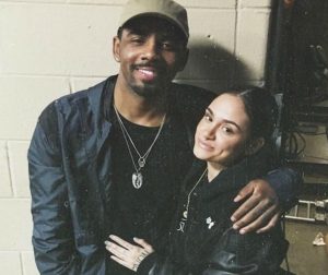 Kyrie Irving with his ex-girlfriend