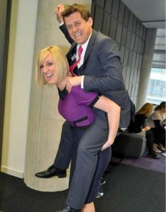 Mike Bushell with his ex-wife