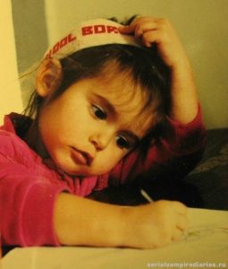 Nina Dobrev's childhood photo