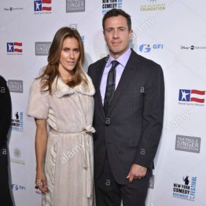 Cristina Greevan Cuomo with her husband Chris Cuomo,