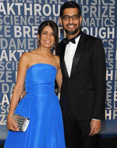 Sundar Pichai's Wife Anjali Pichai: Everything You Need to Know