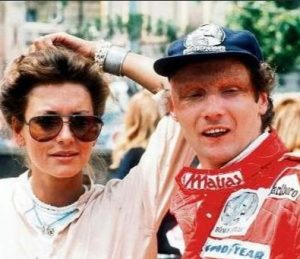 Marlene Knaus with her ex-husband Niki Lauda.