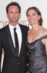 Leanne Goggins with her ex-husband