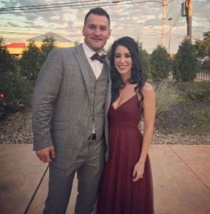 Ryan Marie Carney with her husband