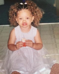 Miss Mulatto childood photo
