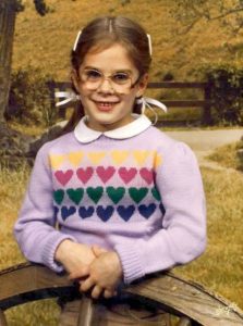 Erin Burnett's childhood photo
