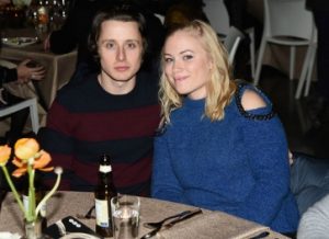 Rory Culkin with his wife, Sasha Alexander