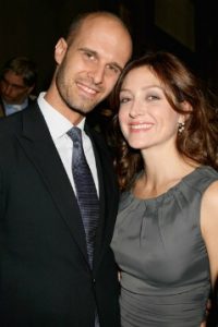 Edoardo Ponti with his beloved wife, Sasha Alexander