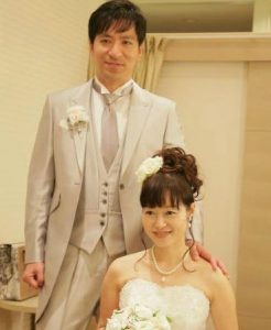 Ichiro Suzuki with his wife
