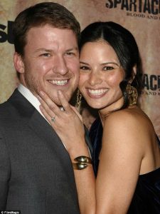 Keith Andreen with his wife Katrina Law