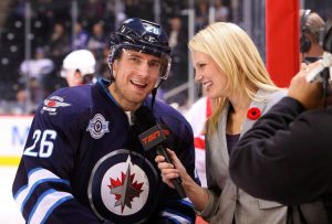 Sara Orlesky taking interview