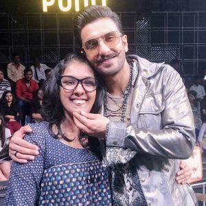 Kriti Mohan with Ranveer Singh