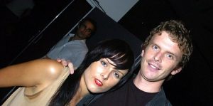 Alice Bell with her ex-husband, Leon