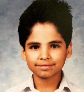 Michael Pena when he was young