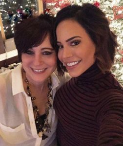 Charly Caruso with her mother, Charlene May Arnold