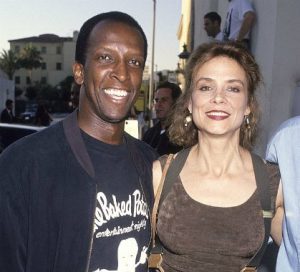 Dorian Harewood with his wife, Nancy Harewood