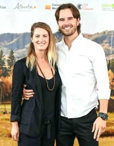 Graham Wardle with his wife, Allison Wardle
