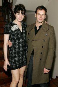 Jonny Lee Miller with his wife, Michele Hicks