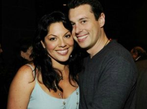 Sara Ramirez with her husband, Ryan DeBolt