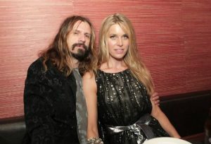 Rob Zombie with his wife, Sheri Moon