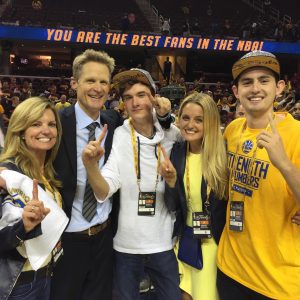Margot Kerr with her family