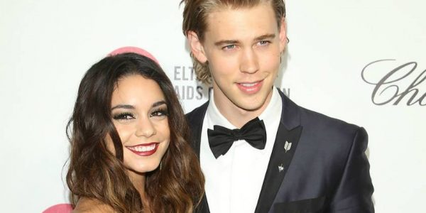 Vanessa Hudgens with her boyfriend, Austin Bulter