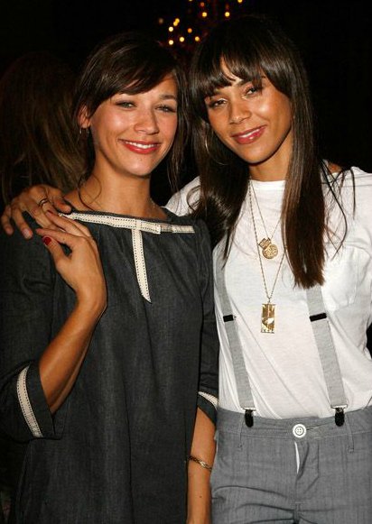 Kidada Jones with her sibling