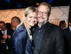 Mike Maccagnan with his wife