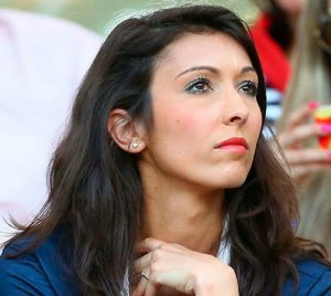 Wife of french footballer Olivier Giroud