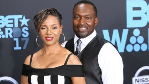 John Wyche with his wife