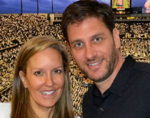 Mike Greenberg with his wife
