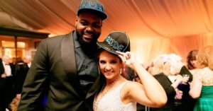 Michael Oher with his rumored girlfriend