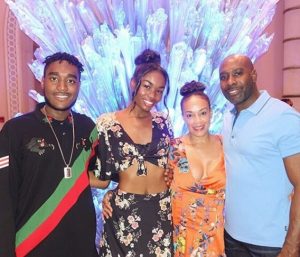 Paige Chestnut with her family