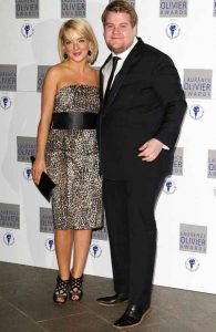 Sheridan Smith with her ex- boyfriend, James Corden