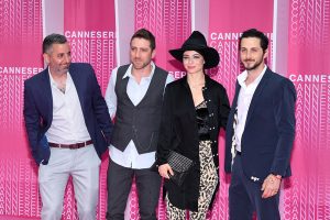 Tomer Kapon with his co-stars